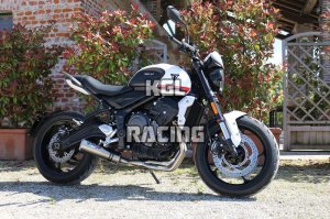 GPR for Triumph Trident 660 2021/2022 Euro5 - Homologated with catalyst Full Line - M3 Inox