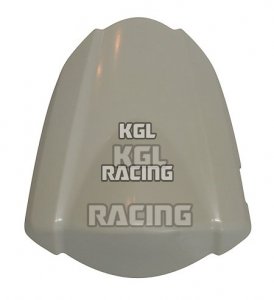 Passenger seat cover for GSX-R 1000, 07-08, K7, unpainted ABS, white. The fairing is made of high-quality ABS and has got all mo