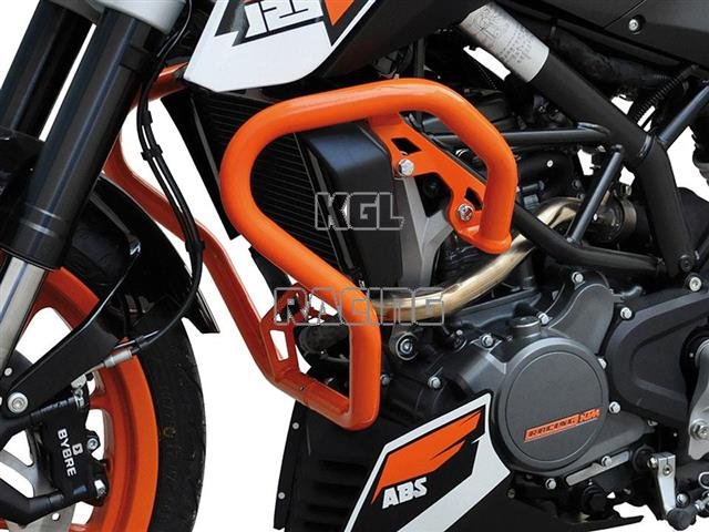 IBEX crashbar KTM Duke 125/200 (11-16) Orange - Click Image to Close