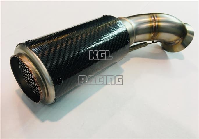 SIL MOTOR for HONDA CBR250R (11-14') Exhaust - RACING Slip on Carbon Fiber MOTO GP STYLE - Click Image to Close
