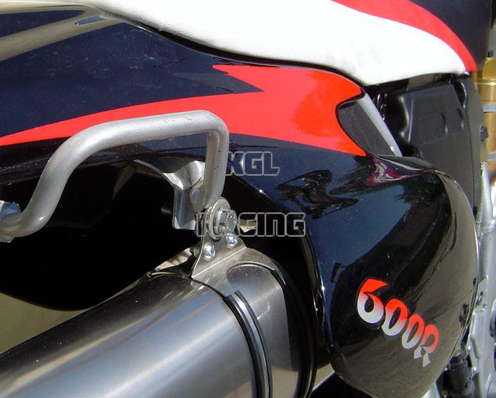 GPR voor Yamaha Tt 600 R 1998/04 - Tt 600 E - Gekeurde slip-on Demper - Furore Poppy - Klik op de afbeelding om het venster te sluiten