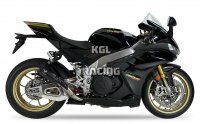 IXRACE for APRILIA RSV4 / FACTORY 1100 21-24 - Silencer MK2 SERIES BLACK