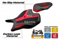 Seat cover compatible Ducati Panigale V2 2025 - model Asia Velvet - NO LOGO - Red