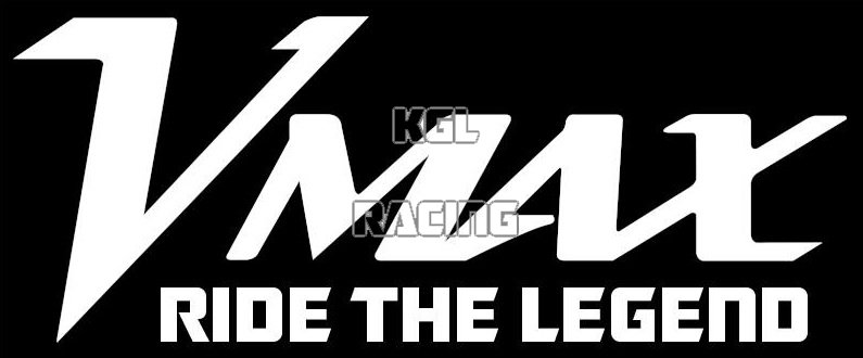 YAMAHA VMAX (new) RIDE THE LEGEND sticker - Click Image to Close