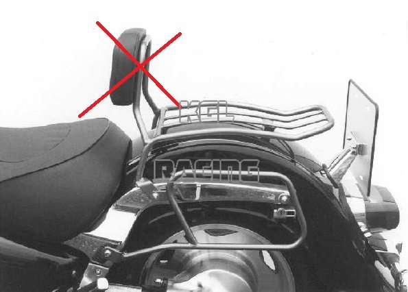 Solorack without backrest - Suzuki VL1500LC INTRUDER - chroom - Click Image to Close