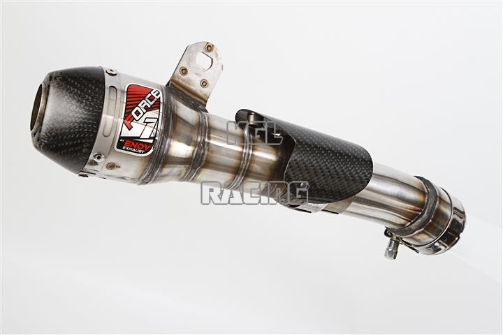ENDY silencer for YAMAHA XSR 700 i.e. '16-'18 FULL EXHAUST SYSTEM - FORCE 1 - Click Image to Close