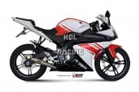 MIVV LIGNE COMPLET YAMAHA YZF 125 2008 ->'13 - X-cone INOX