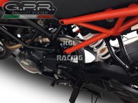GPR pour Ktm Duke 250 2017/20 - Racing Decat system - Decatalizzatore