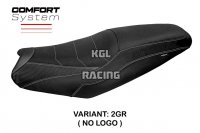 Seat cover compatible Kawasaki ZZR 1400 (06-20) Belize comfort system model - NO LOGO - Grey