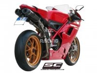SC Project dempers DUCATI 848 - 1098 - 1198 - Oval Carbon