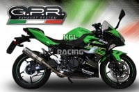 GPR pour Kawasaki Ninja 400 2018/22 Euro4 - Homologer Slip-on - M3 Inox