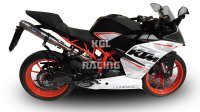 GPR for Ktm Rc 390 2015/2016 Euro3 - Homologated with catalyst Slip-on - Deeptone Inox
