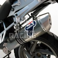 TERMIGNONI SLIP ON for BMW R 1200 GS 10->11 OVALE -INOX/LOOK CARBONE