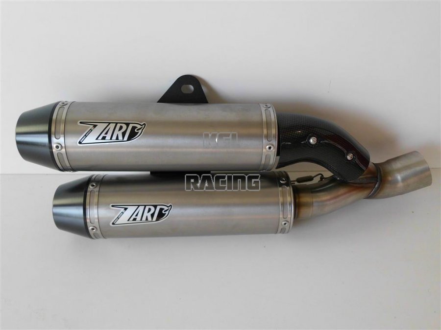 ZARD pour Ducati Monster 1100 Evo Homologer Slip-On silencieux 1-2 round Titan - Cliquez sur l'image pour la fermer