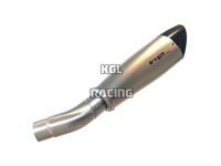 HP CORSE for KTM DUKE 390 - Silencer EVOXTREME 260mm (RACE) Inox Satin
