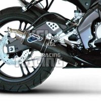 TERMIGNONI SYSTEME COMPLET pour Yamaha YZF R 125 08->12 ROND -INOX/CARBONE