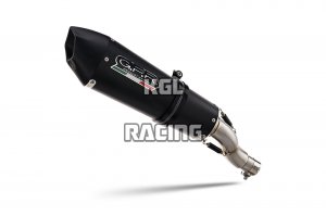 GPR for Honda Cb 400 X 2013/2015 - Homologated Slip-on silencer - Gpe Ann. Black titanium