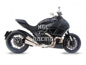 ZARD pour Ducati Diavel Homologer Slip-On silencieux 2-1 Lim.edtition INOX