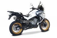 HP CORSE voor CF MOTO 800 MT SPORT/TOURING 2023-2024 - Uitlaat demper 4-TRACK R SHORT BLACK