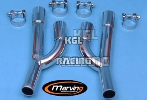MARVING ConnectionCoudes KAWASAKI Z 550 F - Chromium