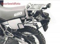 Support coffre Hepco&Becker - Suzuki DR 600 Dakar Bj.1989-1990 - montage permantent noir