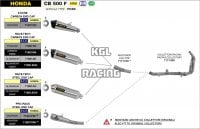 Arrow for Honda CB 500 F 2019-2020 - Joint