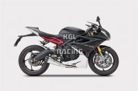 ZARD pour Triumph Daytona Bj. 13-> Homologer Echappement complet 3-1 short INOX