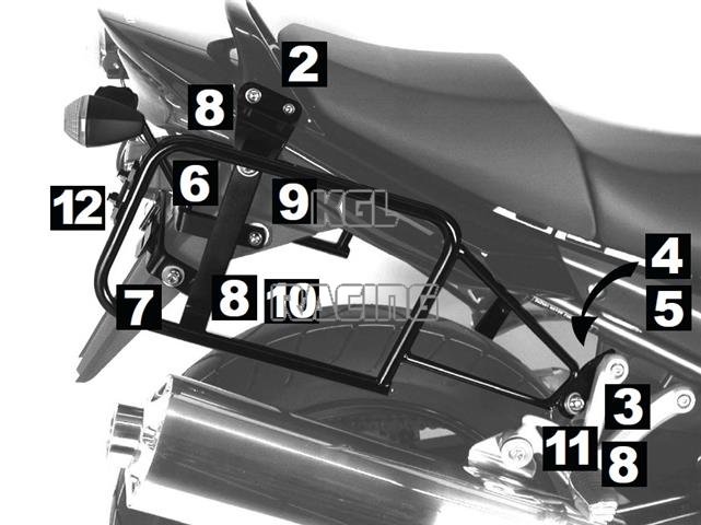 Support coffre Hepco&Becker - Suzuki GSX 650F '08-> Lock-it - Cliquez sur l'image pour la fermer