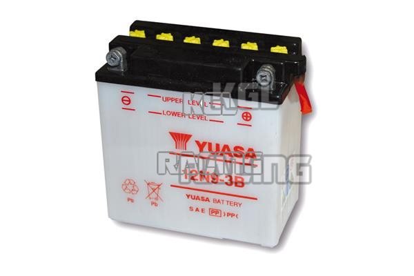 YUASA battery 12N9-3B - Click Image to Close