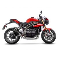 LEOVINCE pour TRIUMPH SPEED TRIPLE 1050 R/S '16-'17 - FACTORY S - CARBON