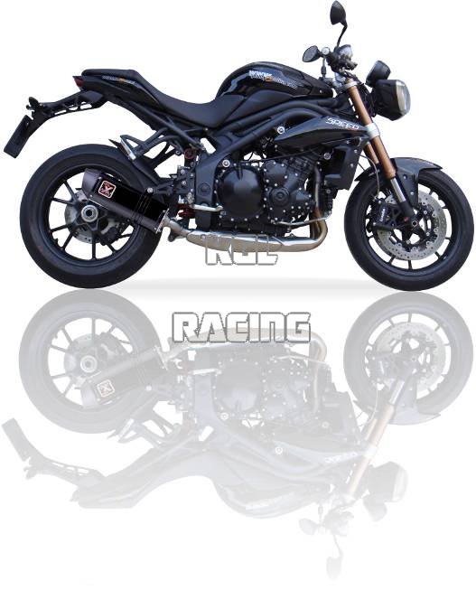 IXIL silencer Triumph Speed Triple 1050 11/15 Hexoval Carbon Low - Click Image to Close