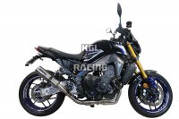 GPR pour Yamaha Mt-09 Fj-09 2021/2022 Euro5 - Homologer avec catalisateur System complet - M3 Inox