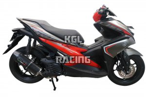 GPR for Yamaha Aerox 155 2021/22 - Racing with dbkiller not homologated Full Line - Furore Nero