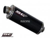 SC Project slip-on Triumph Speed Triple '05-'06 - Oval R60 silencer - Low position