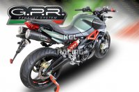 POT ECHAPPEMENT GPR EXHAUST COMPATIBLE POUR HUSQVARNA SUPERMOTO 701 2017//19 e4 ECHAPPEMENT HOMOLOGU/È ALBUS EVO4