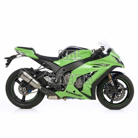LEOVINCE for KAWASAKI ZX-10R NINJA i.e. 2011-2015 - FACTORY S SLIP-ON STAINLESS STEEL - Click Image to Close