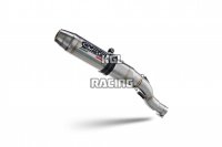 GPR for Kawasaki Versys-X 250 2017/2020 e4 Slip-on silencer with catalist - Deeptone Inox