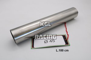GPR voor Universal Accessorio - tubo inox D. 45mm X 1mm L.1000mm - - Accessorio - Accessory