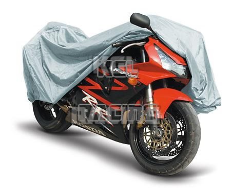 Indoor motorcycle cover, size M, grey - Click Image to Close