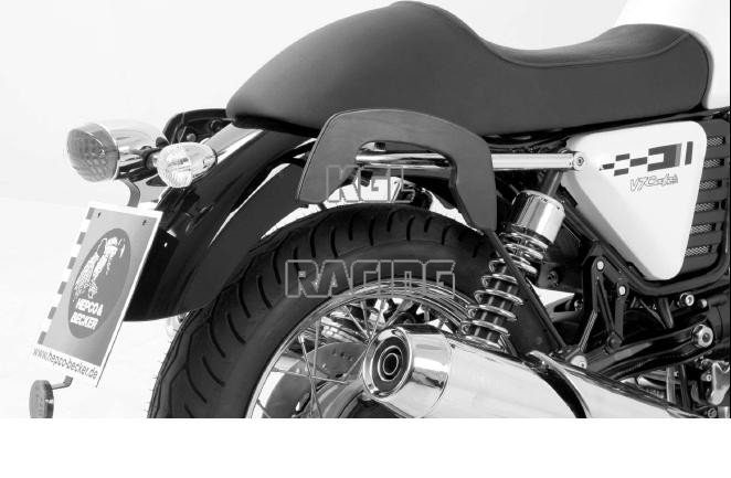 Hepco&Becker C-Bow tasdragers - Moto Guzzi V7 cafe classic - Zwart - Klik op de afbeelding om het venster te sluiten