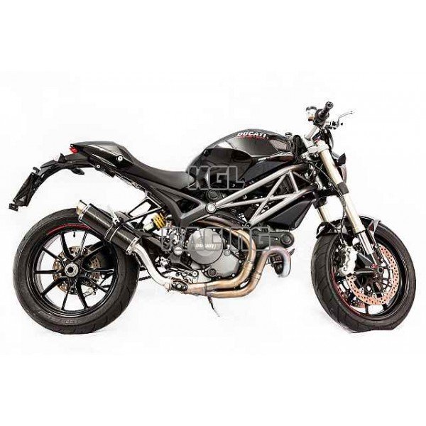 KGL Racing silencer DUCATI MONSTER 1100 EVO - THUNDER CARBON - Click Image to Close
