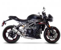 LEOVINCE pour TRIUMPH SPEED TRIPLE 1050 RS/S 2018 - 2019 - silencieux FACTORY S TITANIUM