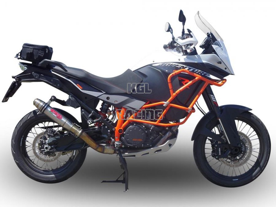 GPR for Ktm Lc 8 Adventure 1050 2015/16 Euro3 - Homologated Slip-on - Deeptone Inox - Click Image to Close