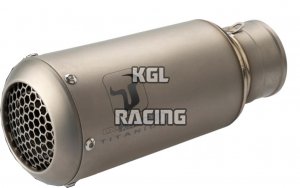 IXRACE voor KTM DUKE 890 R (2020) - uitlaat demper MK2 SERIES TITANIUM
