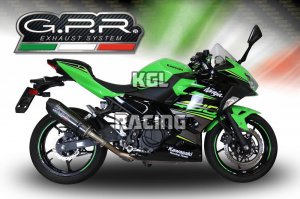 GPR for Kawasaki Ninja 400 2018/22 Euro4 - Homologated Slip-on - GP Evo4 Poppy