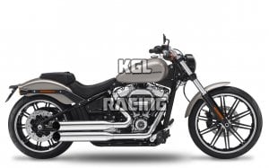 Kesstech for Harley Davidson FXBR 1923 Softail Breakout 2021-2023 - full system exhaust Fusion Long Shotgun-Low