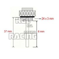 Oil temperature gauge TRIUMPH Legend 900 TT (T309RT ) Year : 99->01
