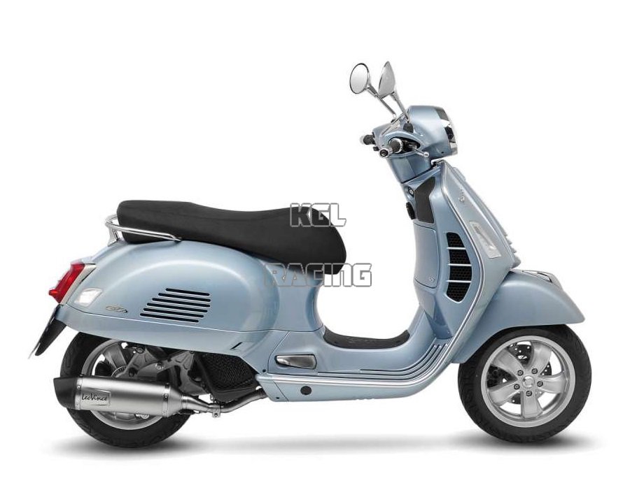 LEOVINCE for VESPA GTS 125 i.e./SUPER 2021-> - LV ONE EVO SLIP-ON STAINLESS STEEL with cat - Click Image to Close