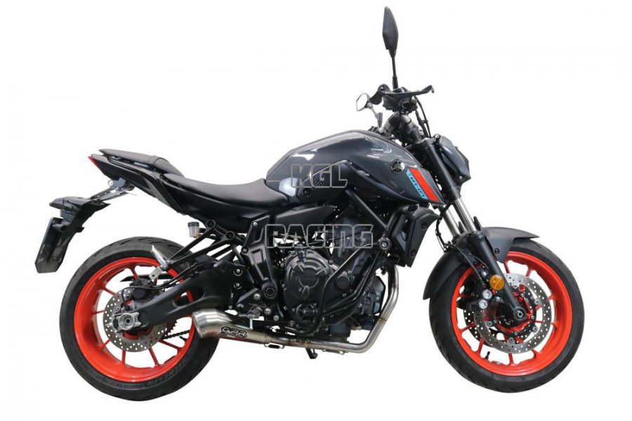 GPR for Yamaha Mt-07 2021/2022 e5 - Homologated full system with catalyst Powercone Evo - Click Image to Close
