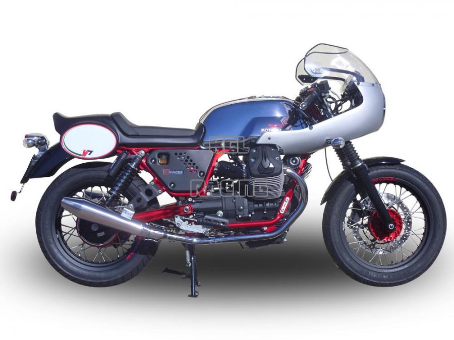 GPR for Moto Guzzi Nevada 750 2008/14 - Homologated with catalyst Double Slip-on - Vintacone - Click Image to Close
